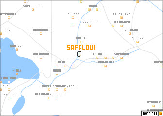 map of Safalou I