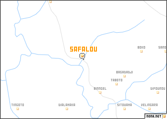 map of Safalou