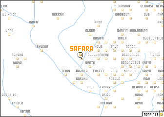 map of Safara