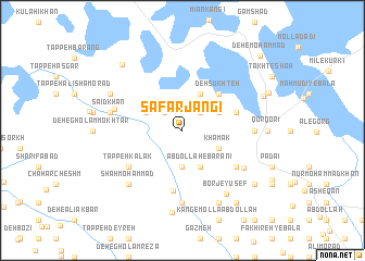 map of Şafar Jangī