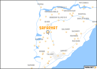 map of Safarmat