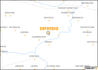 map of Safarovo