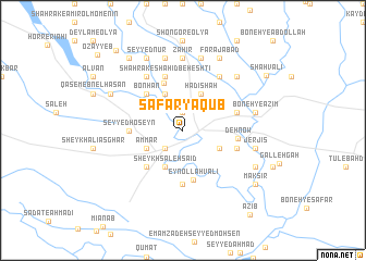 map of Şafar Ya‘qūb