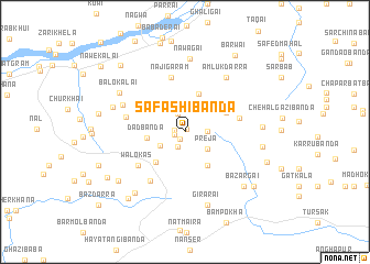 map of Safāshi Bānda