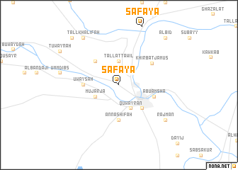 map of Şafāyā