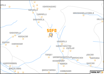 map of Şafā