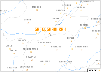 map of Safedshakhrak