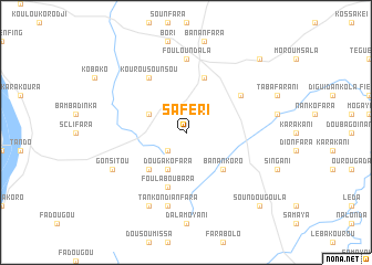 map of Saféri