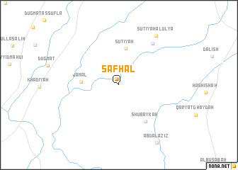 map of Safḩal