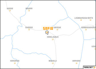 map of Safia