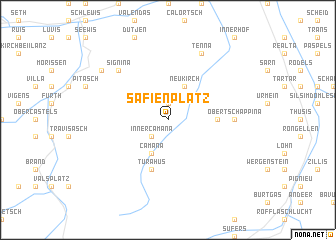 map of Safien Platz