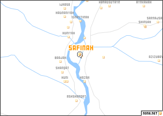 map of Safīnah