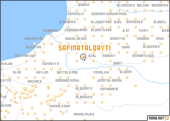 map of Safīnat al Qayţi‘