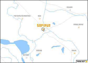 map of Safīpur