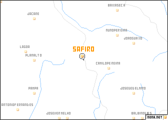 map of Safiro