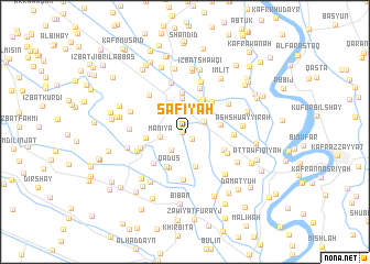 map of Şāfīyah