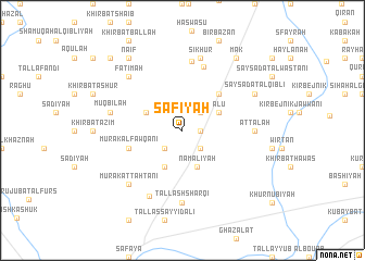 map of Şafīyah