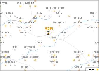 map of Safi