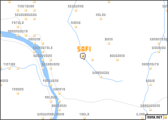 map of Safi