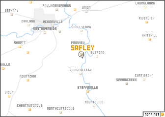 map of Safley