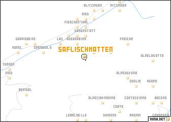 map of Saflischmatten