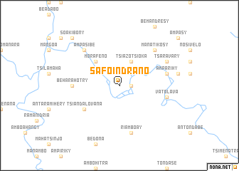 map of Safoindrano