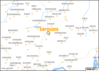 map of Safokoro