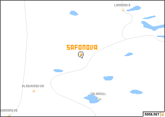 map of Safonova