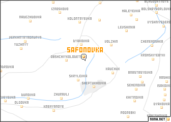 map of Safonovka