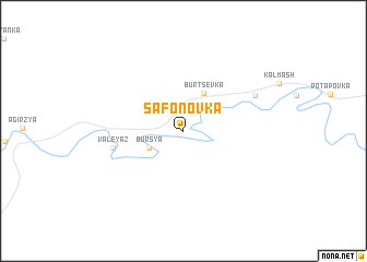 map of Safonovka