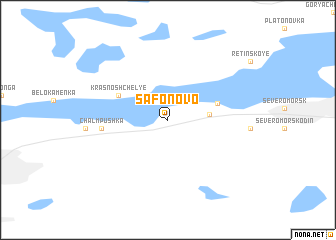 map of Safonovo