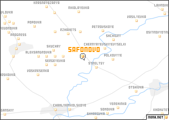 map of Safonovo