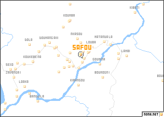 map of Safou