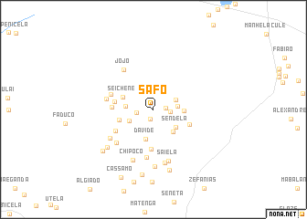 map of Safo