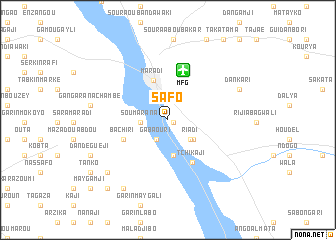 map of Safo