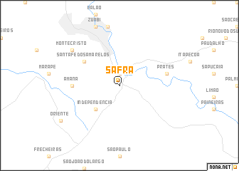 map of Safra