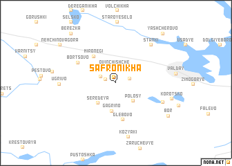 map of Safronikha