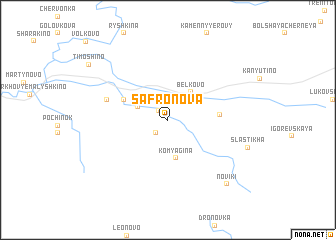 map of Safronova