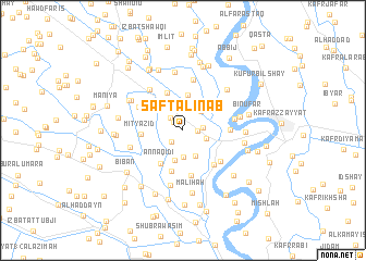 map of Şafţ al ‘Inab