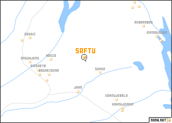 map of Sāftū