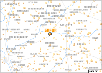 map of Şāfūr