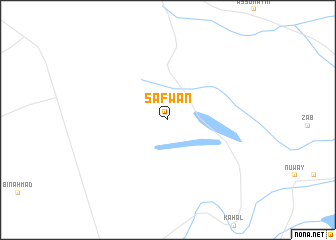 map of Şafwān