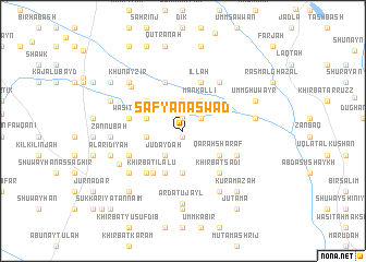 map of Şafyān Aswad