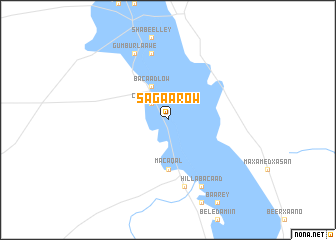 map of Sagaarow