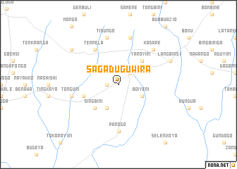 map of Sagaduguwira