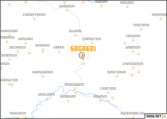 map of Sagae-ri