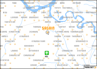 map of Saga-in