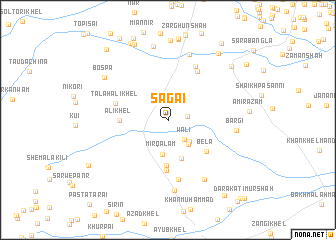 map of Sagai