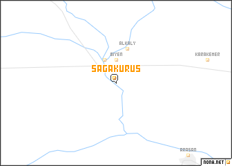 map of Sagakurus