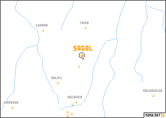 map of Sagal